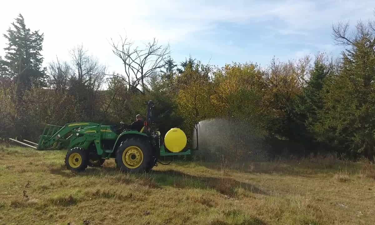 Boomless Tractor Sprayer