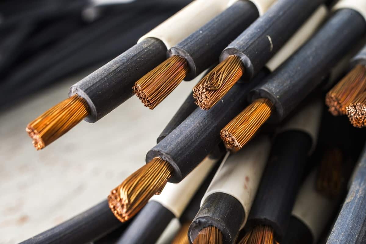 braided copper cable