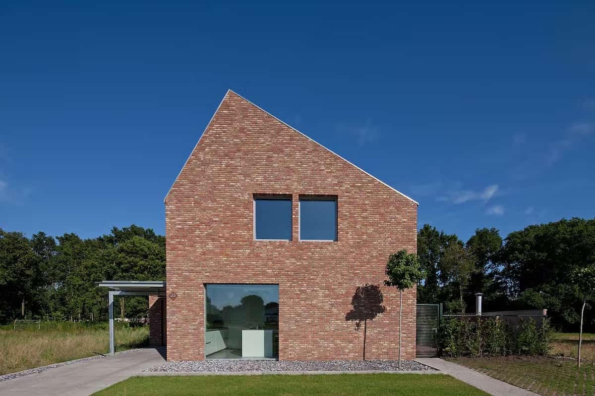 house brick size