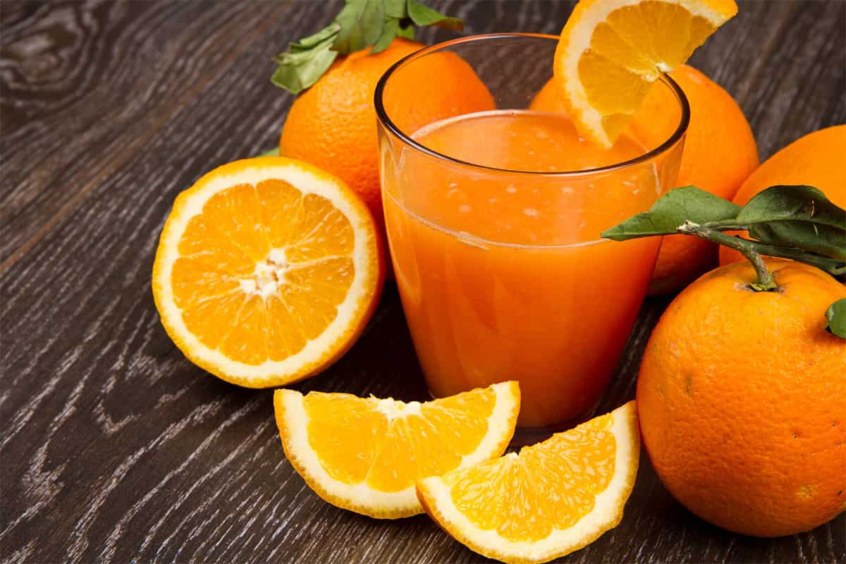orange juice concentrate and gasoline