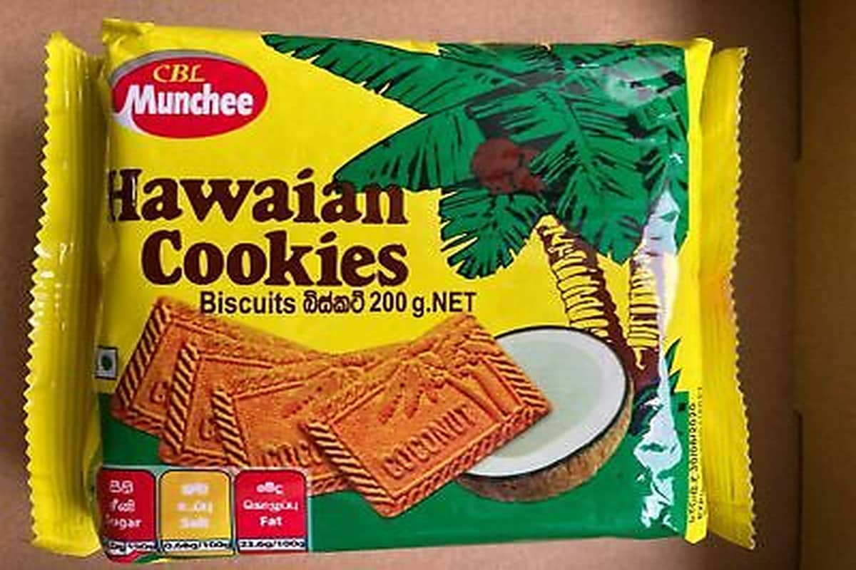 hawaiian cookies