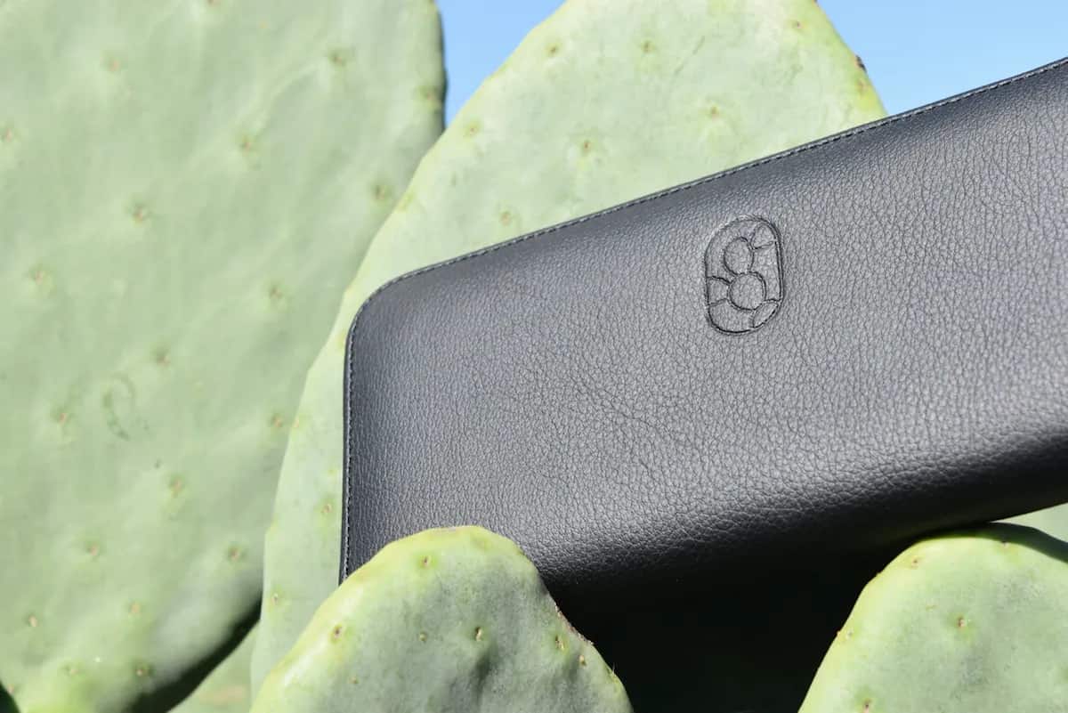 vegan leather wallet