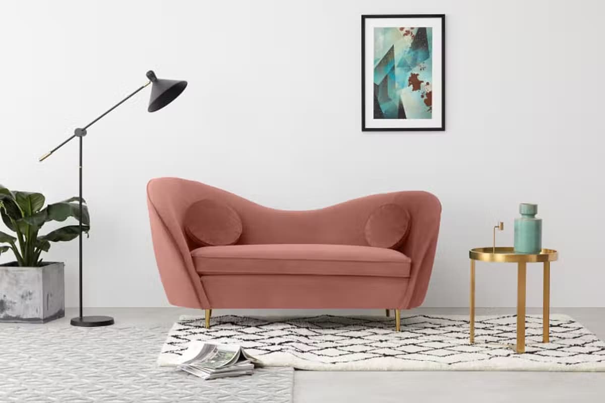 small two seater sofa