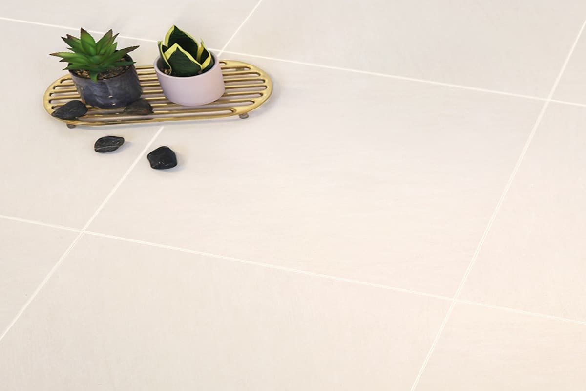 450 x 450 white floor tiles