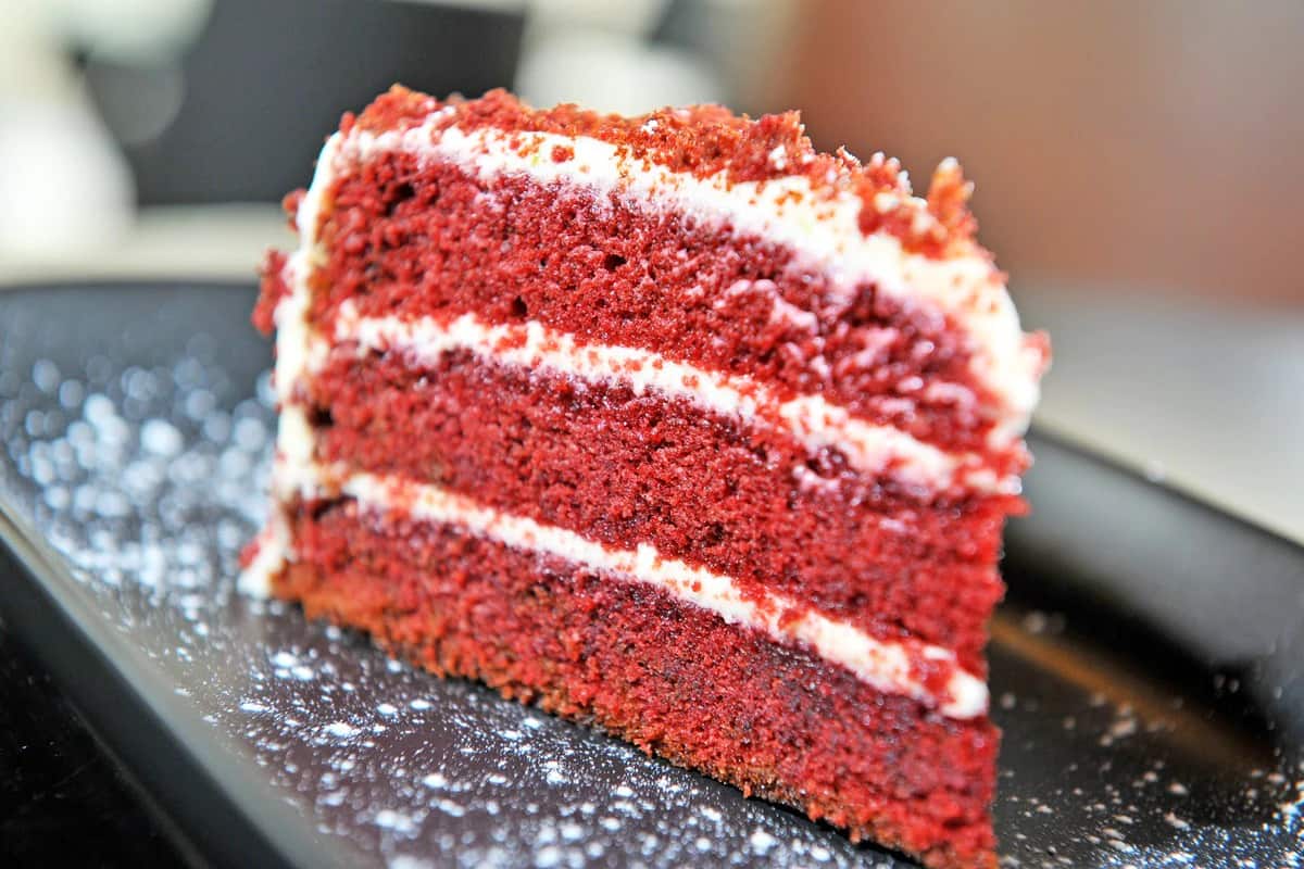 red ribbon cake sizes
