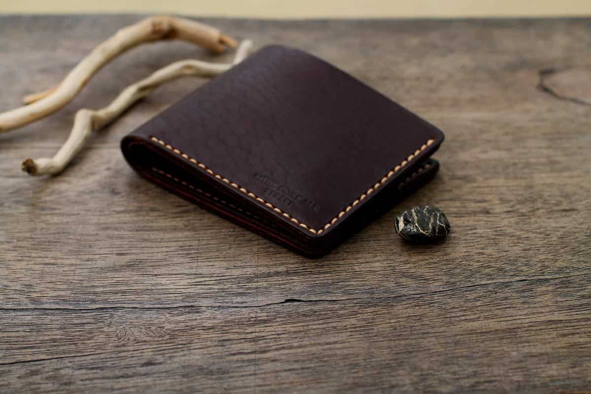 leather wallet pattern
