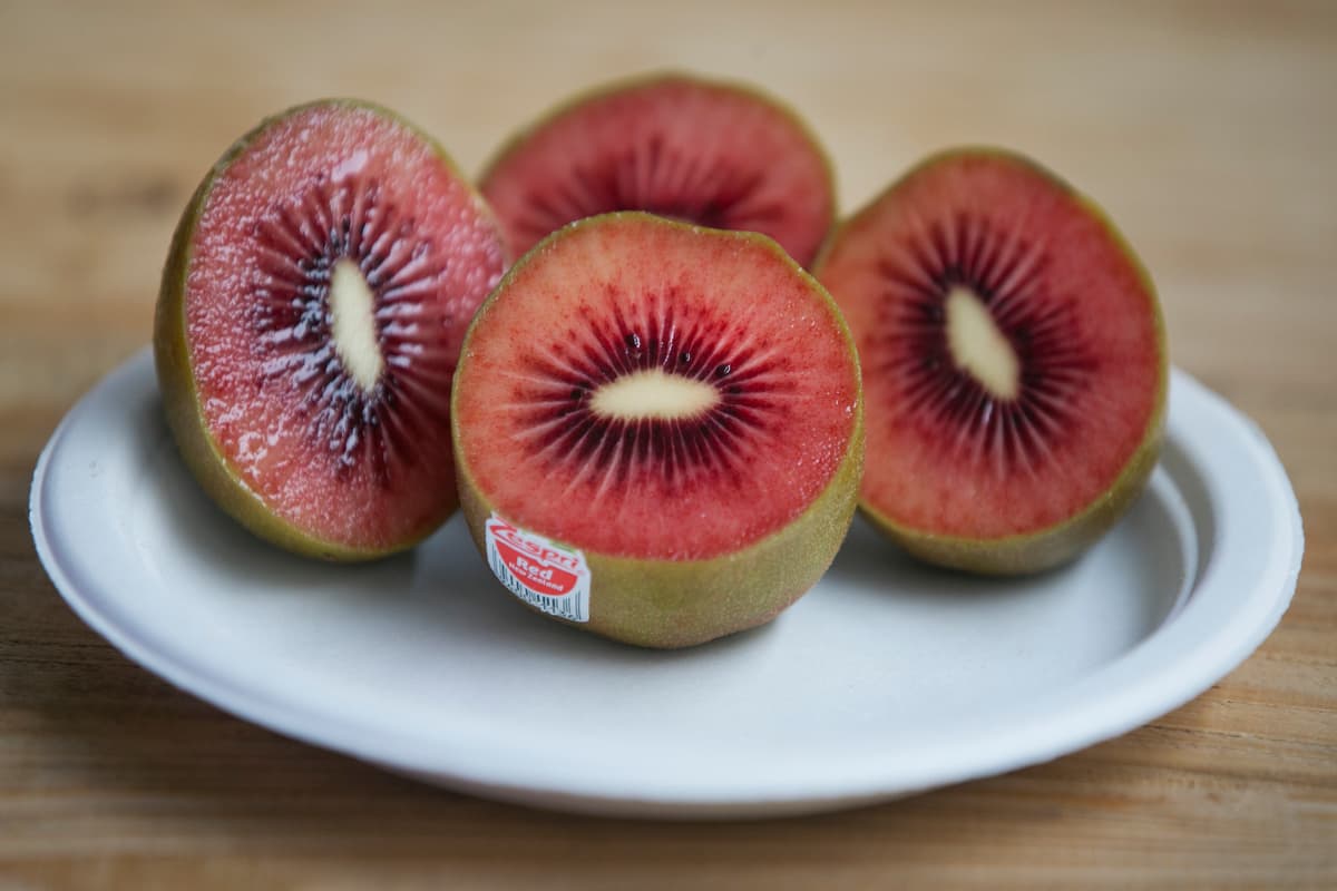Purple Kiwi Fruit