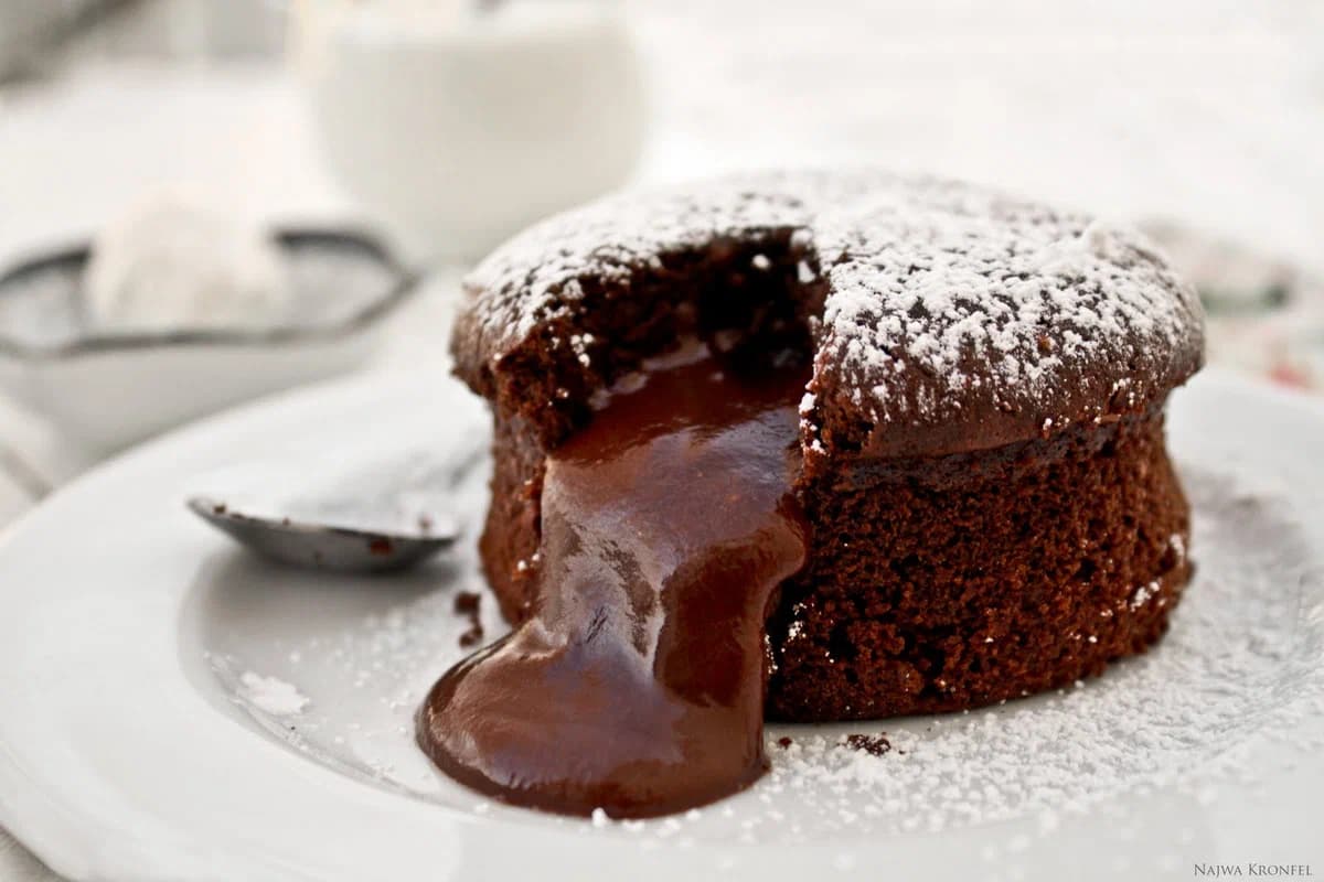 Molten Chocolate Cake Recipe - Dinner, then Dessert