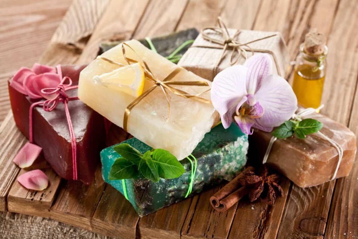 homemade soap for glowing skin