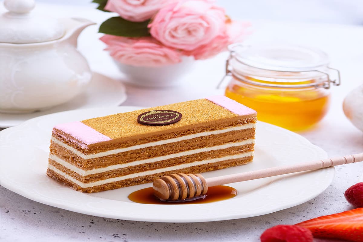 orange almond honey cake