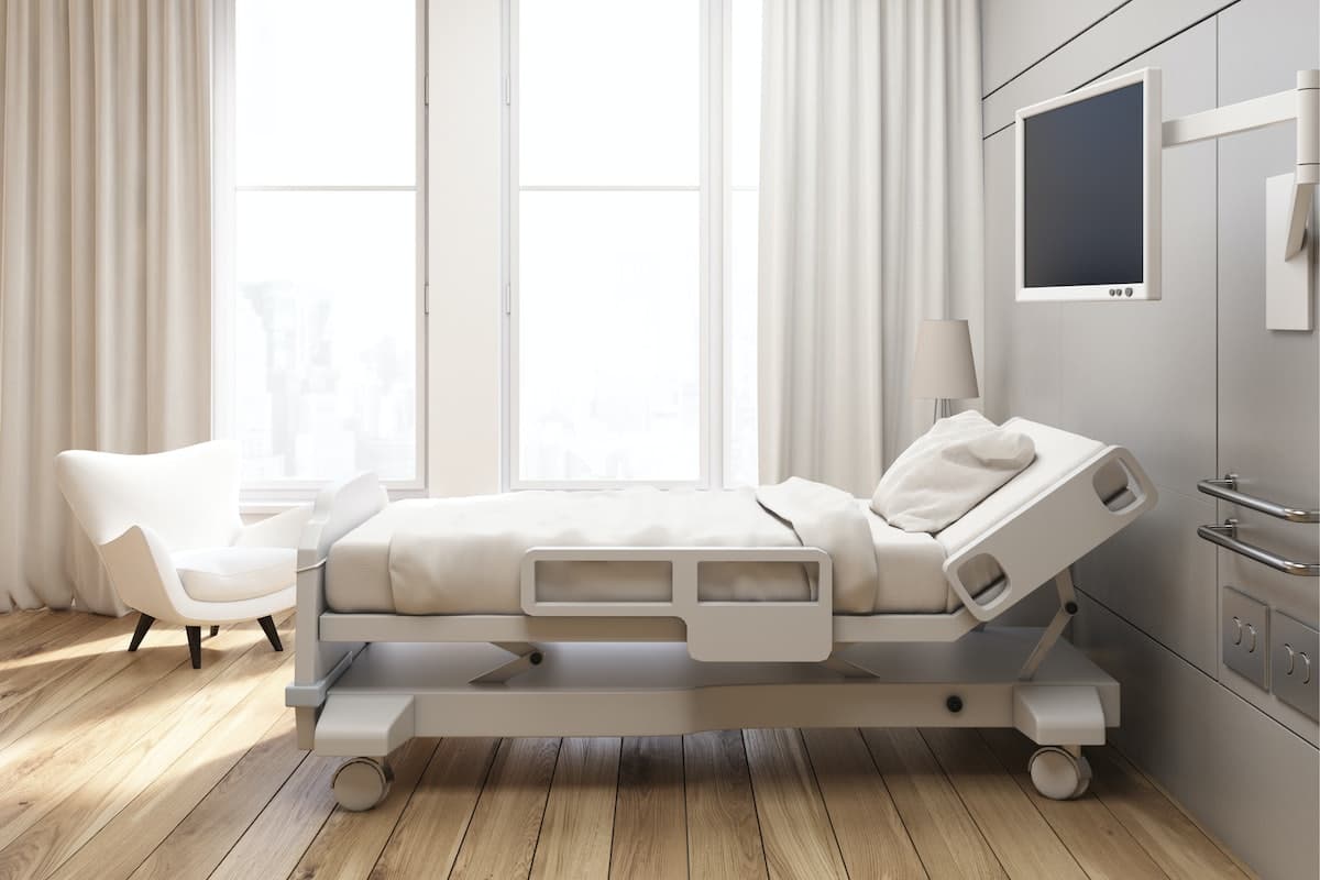 simple hospital bed height