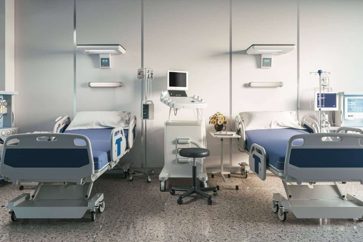 paramount manual hospital bed