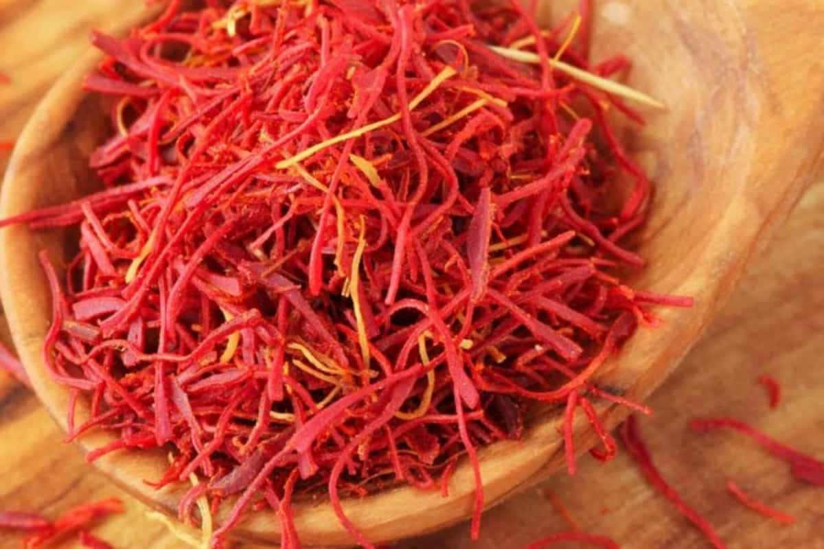 red saffron color