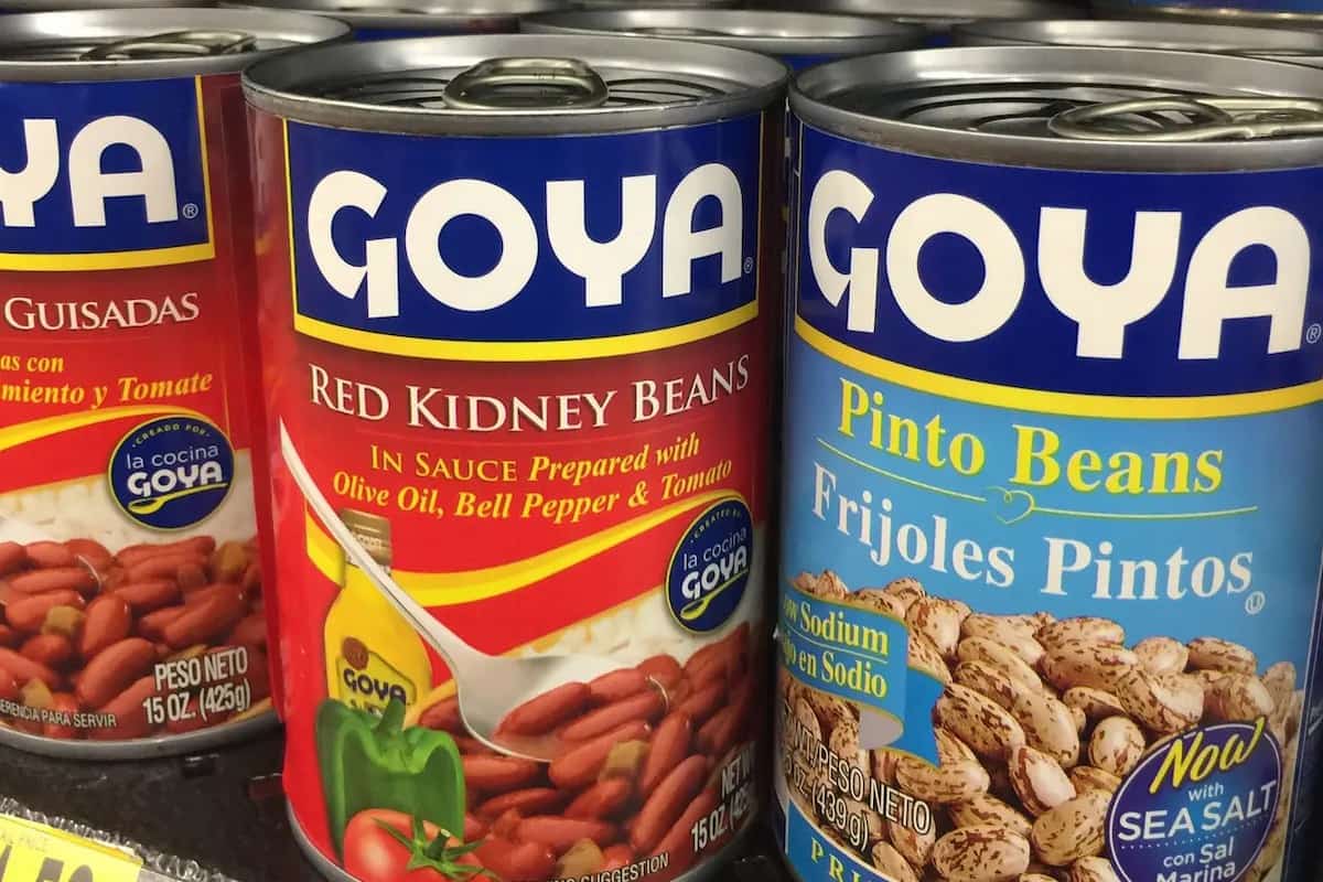 goya red beans calories