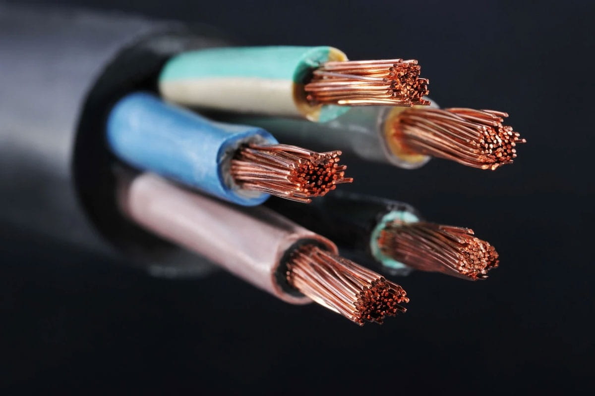 twisted copper cable