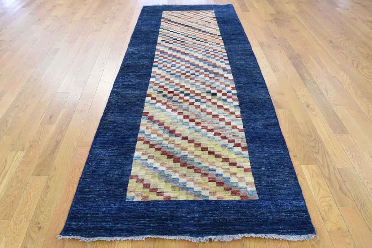 blue gabbeh rug