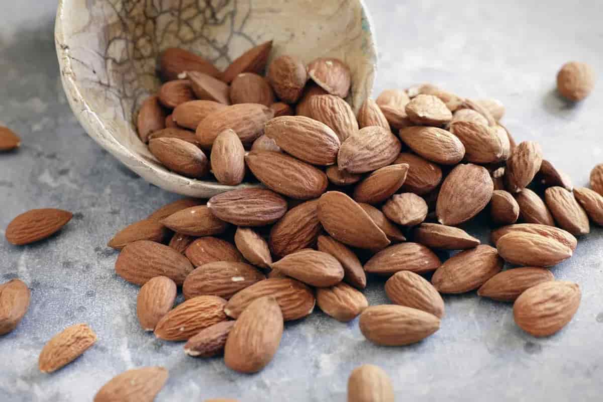 what are unpeeled almonds?