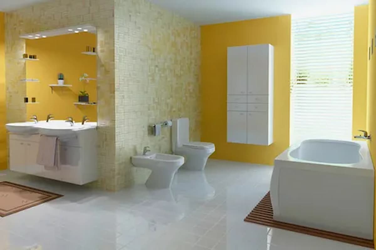 types of bathroom tiles