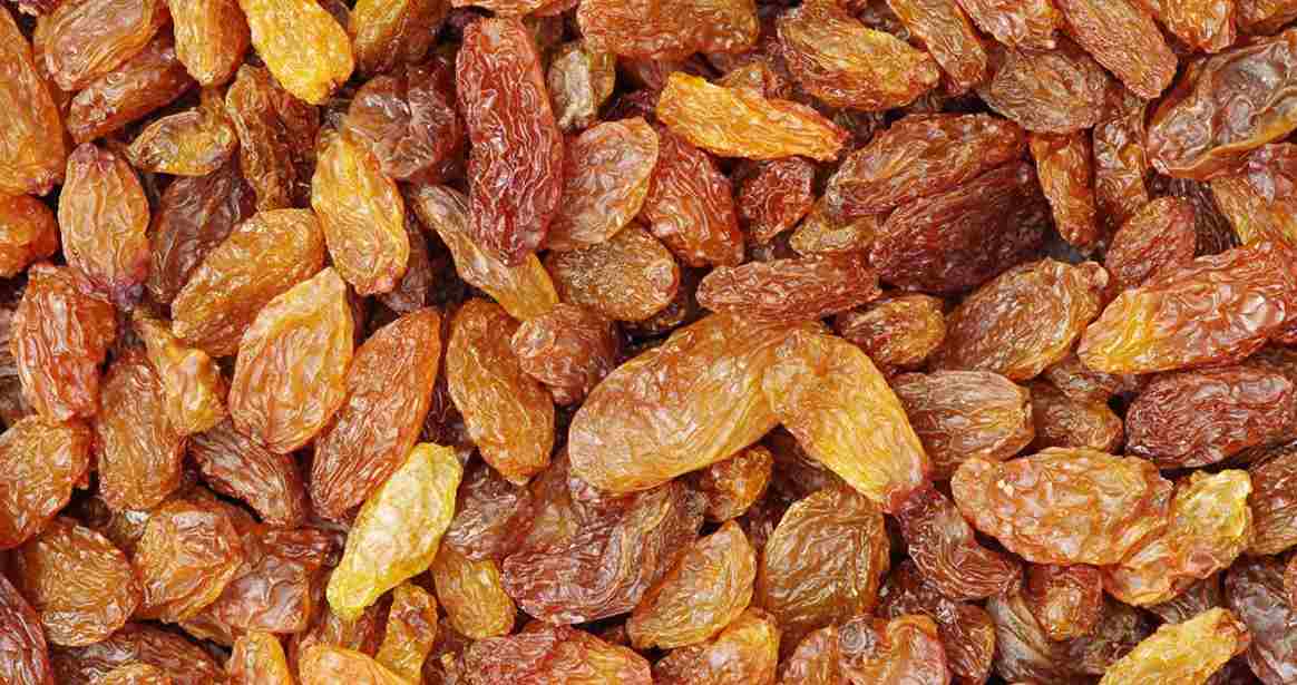 Raisins and sultanas recipes