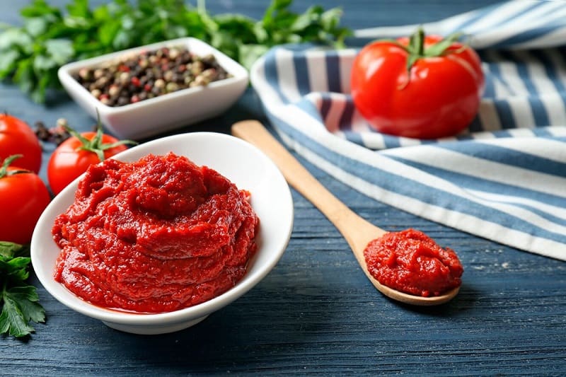 Agricultural tomato paste export Iran