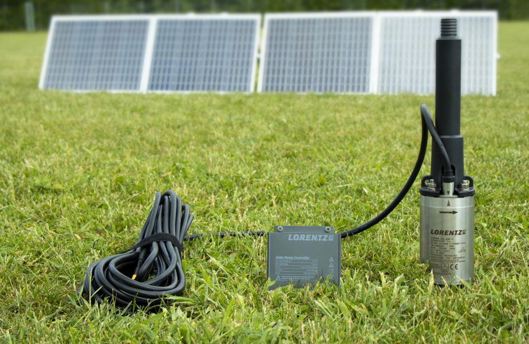 Solar Powered Water Pump for Irrigation