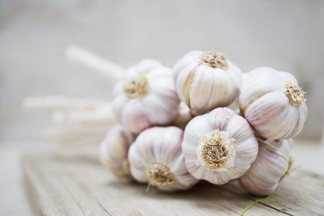 Is there a risk of suffocating if a baby eats garlic?