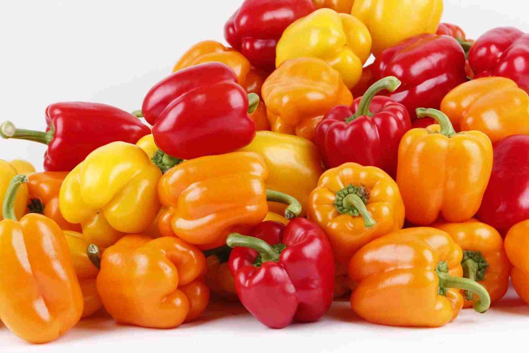 Orange bell pepper benefits