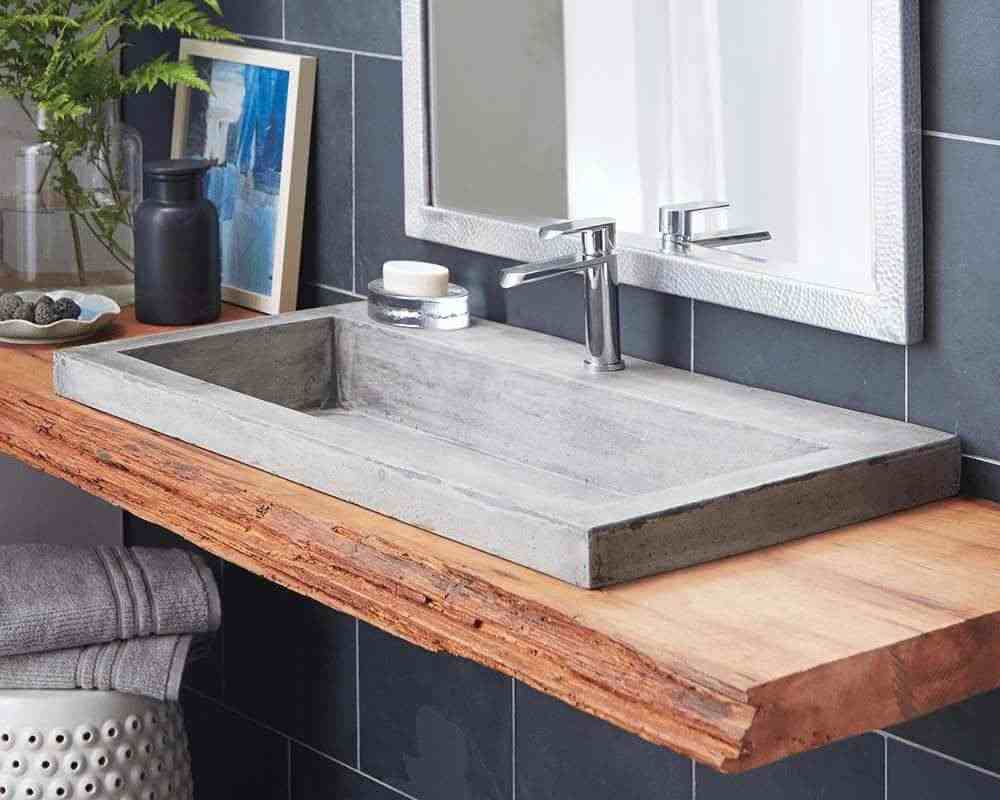 table top wash basin with cabinet
