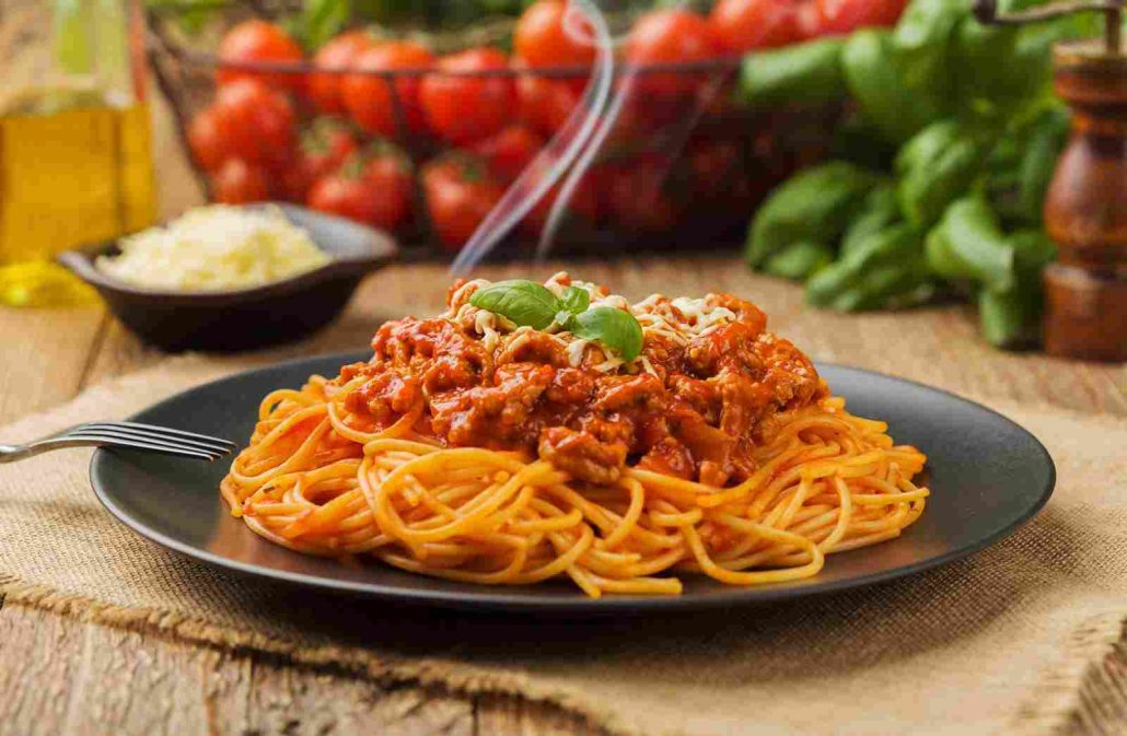 pasta tomato basil