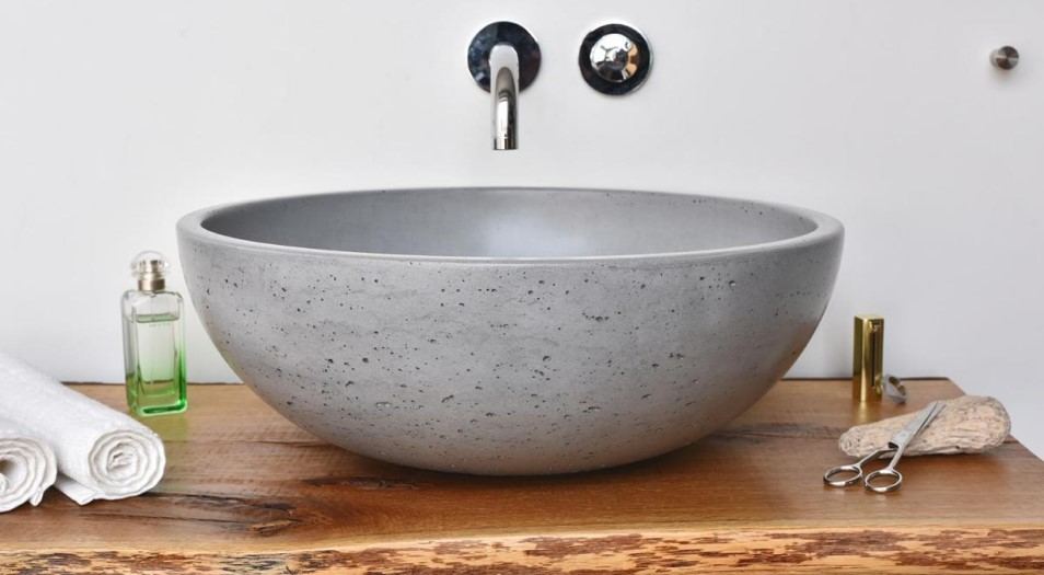 grey wash basin
