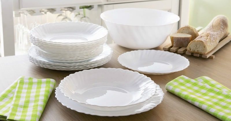 Arcopal White Plates