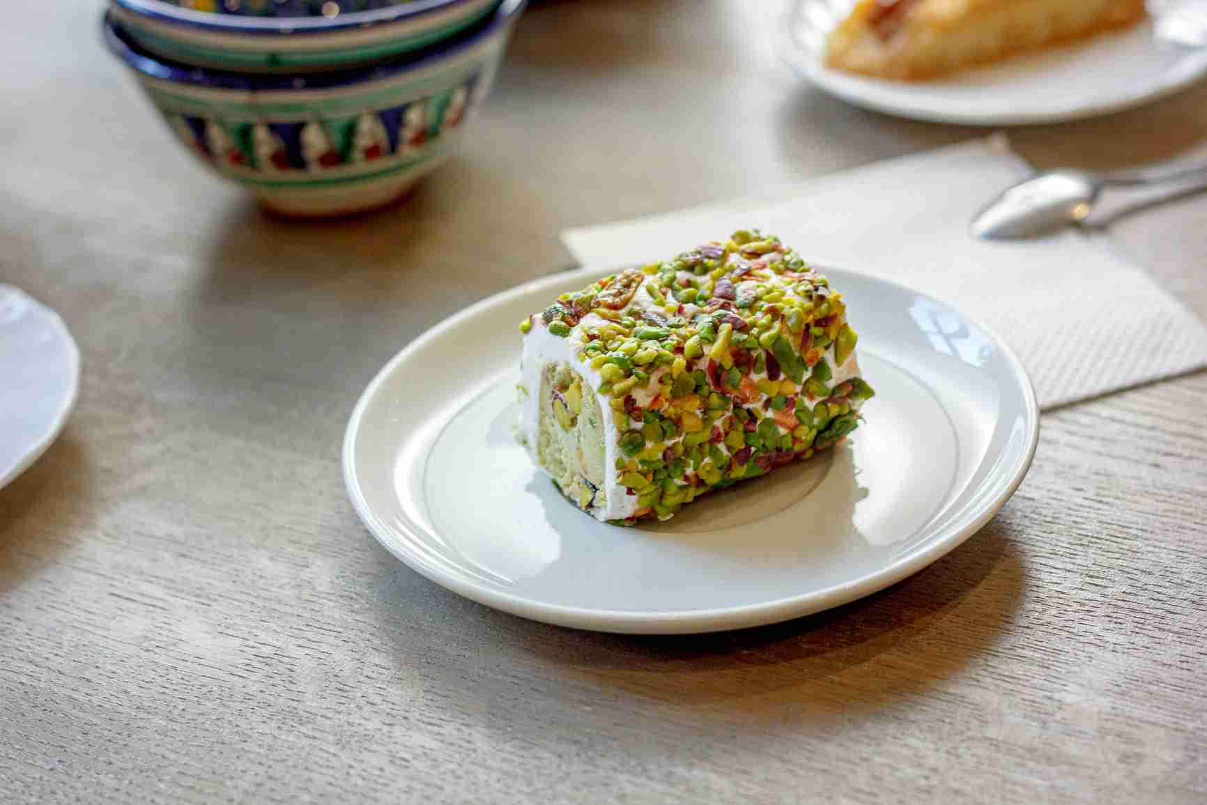Recipe for pistachio cheesecake