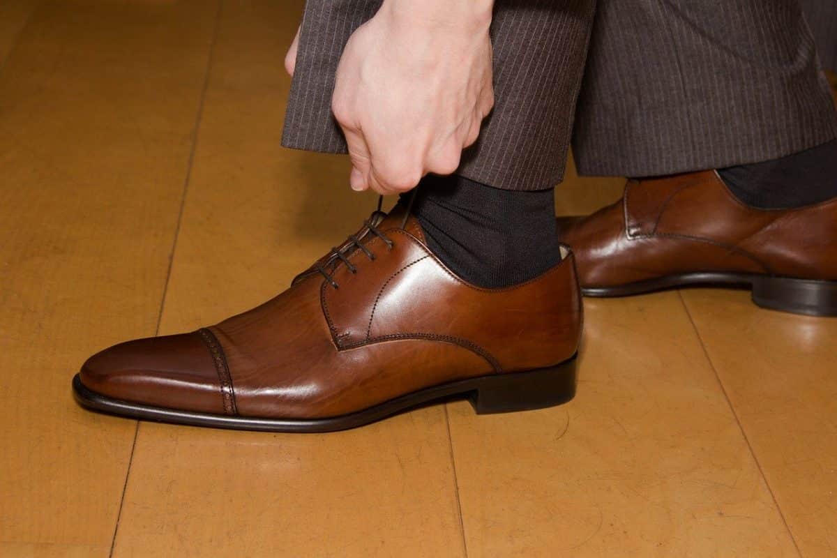 dark brown leather shoes – Arad Branding