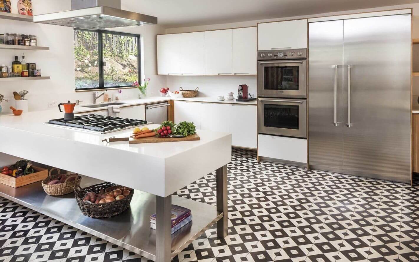 Floor Tiles Kitchen