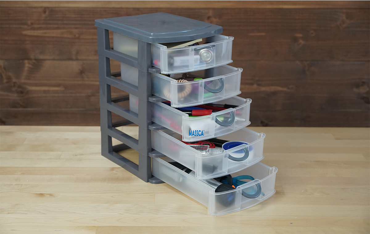 Clear Stackable Drawers