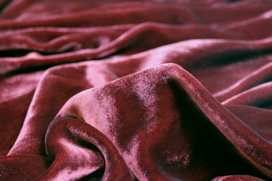 Printed Velvet Fabric for Dresses
