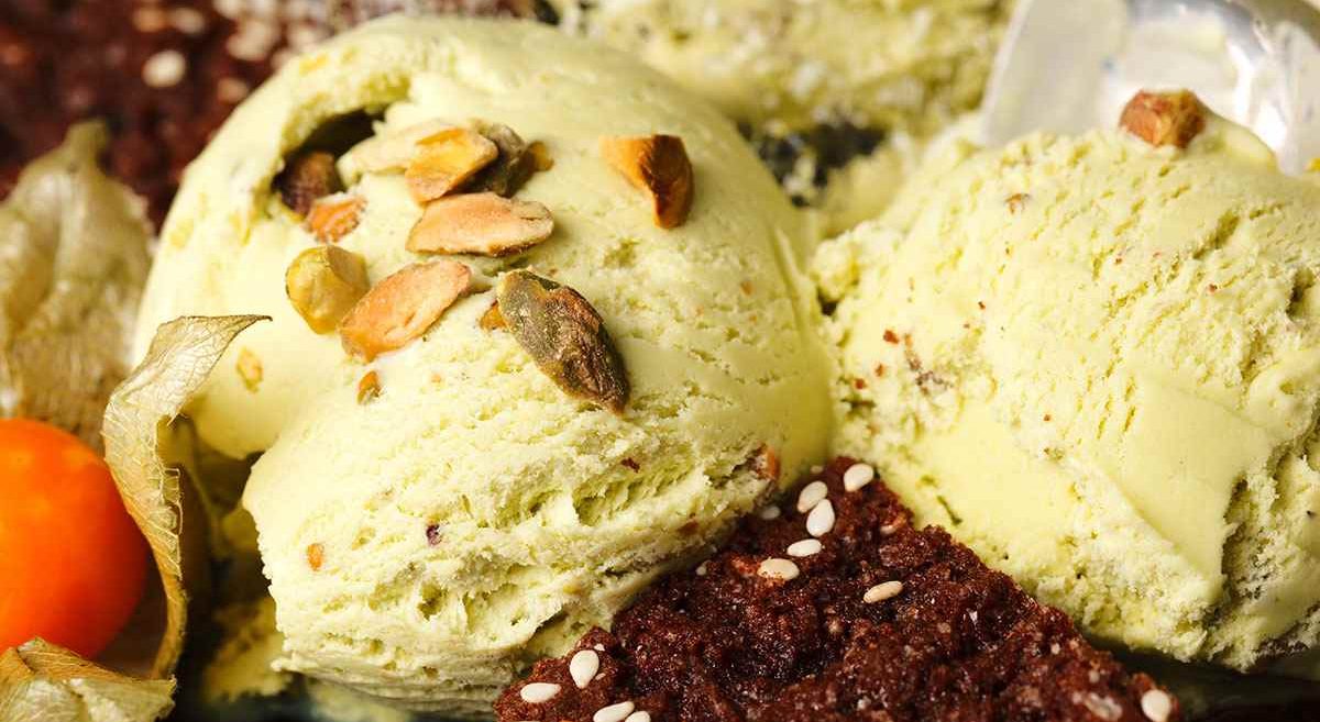 The Best Pistachio Ice Cream