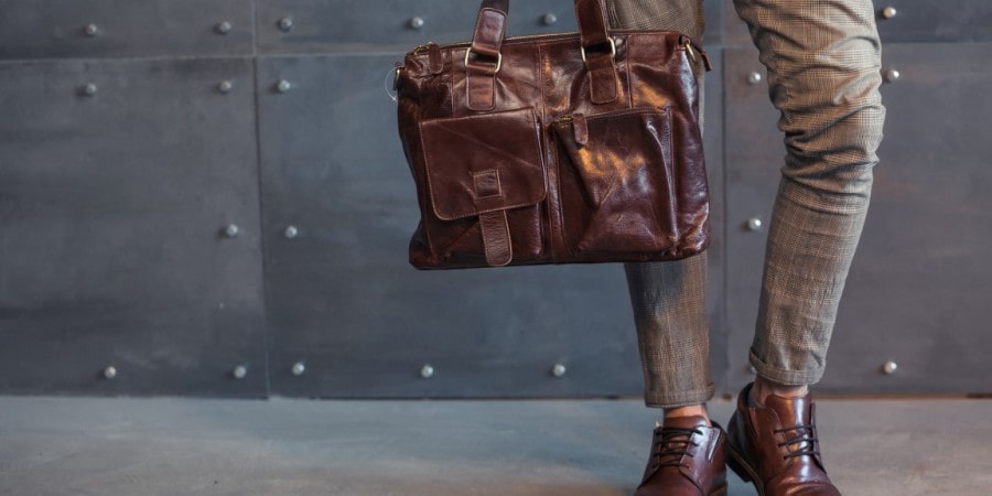 Amazon leather bags sale