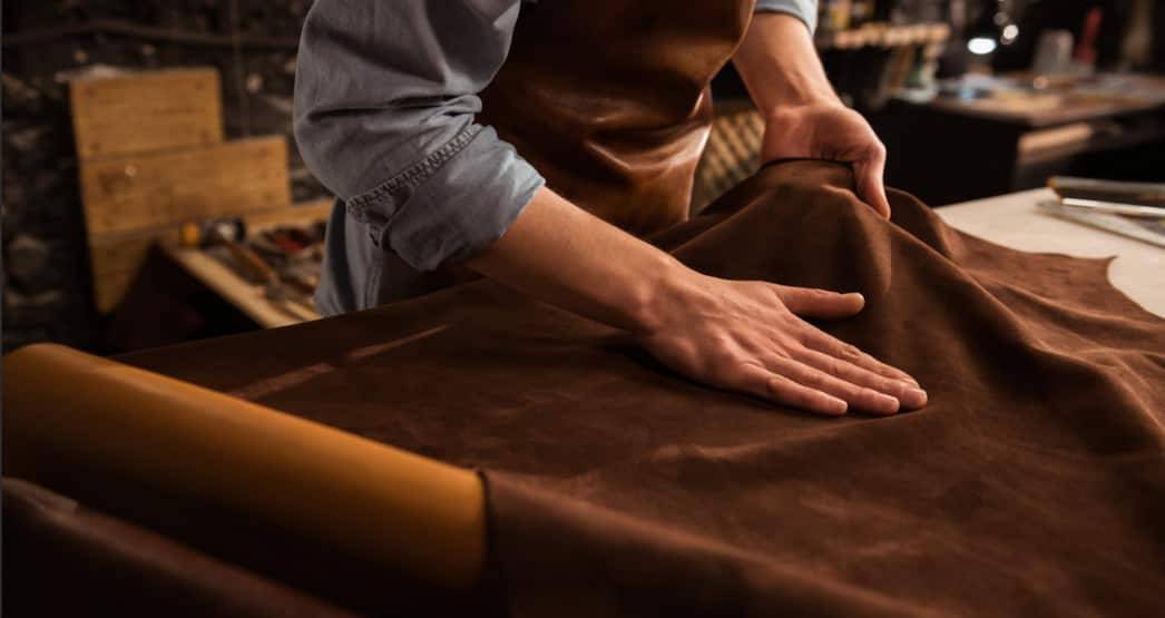 genuine leather fabric wholesale