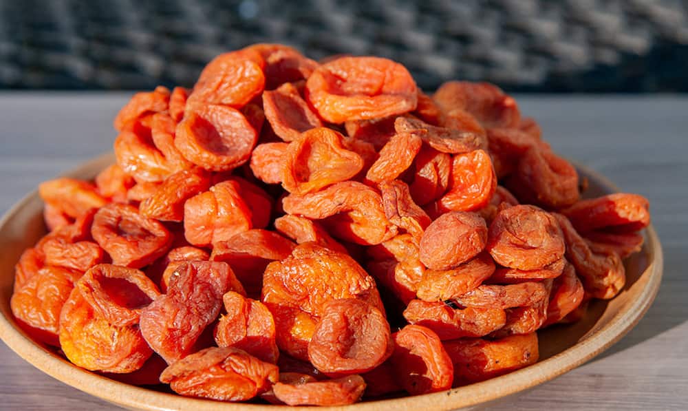 the price of dried apricots is $4 for every 2/3 pound