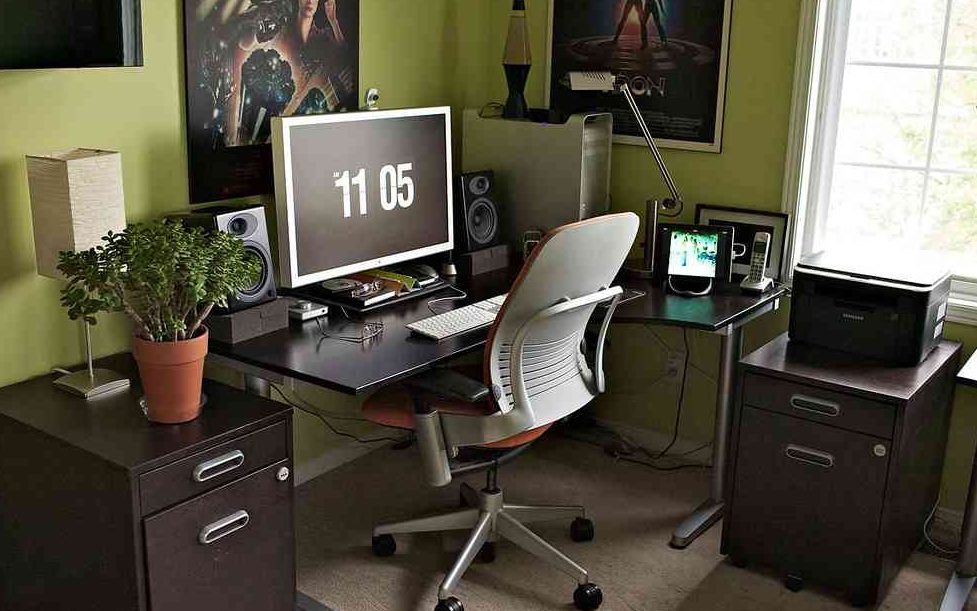 office desk 55 inch