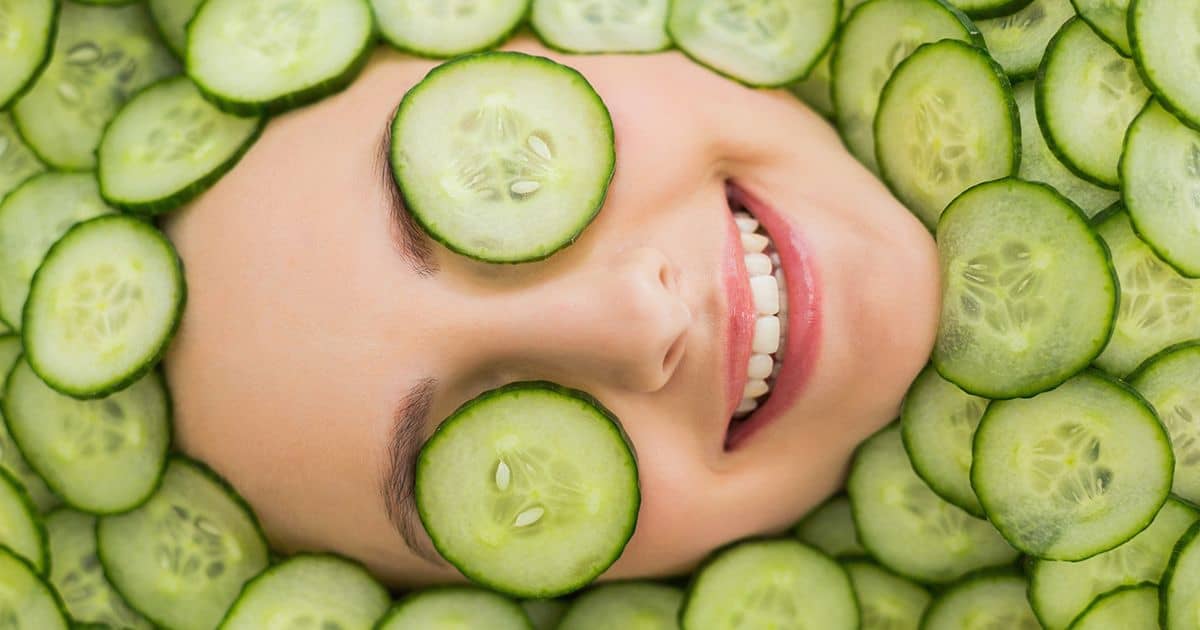 benefits of applying cucumber juice on face overnight