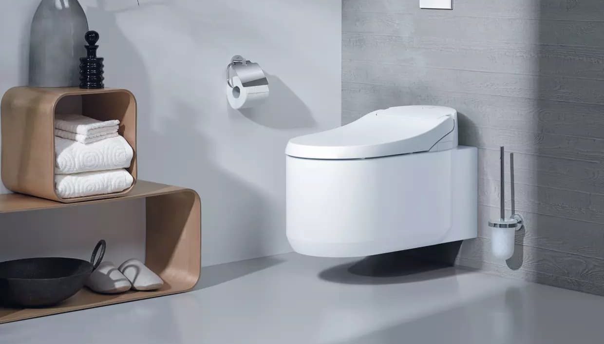 grohe wall hung toilet installation