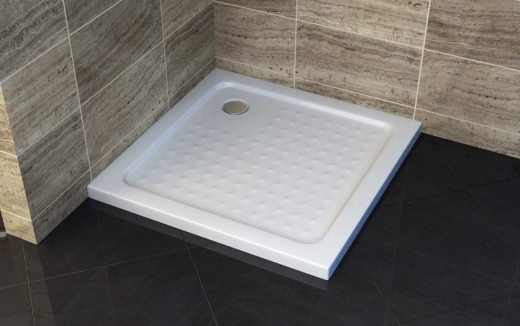 Granite shower tray