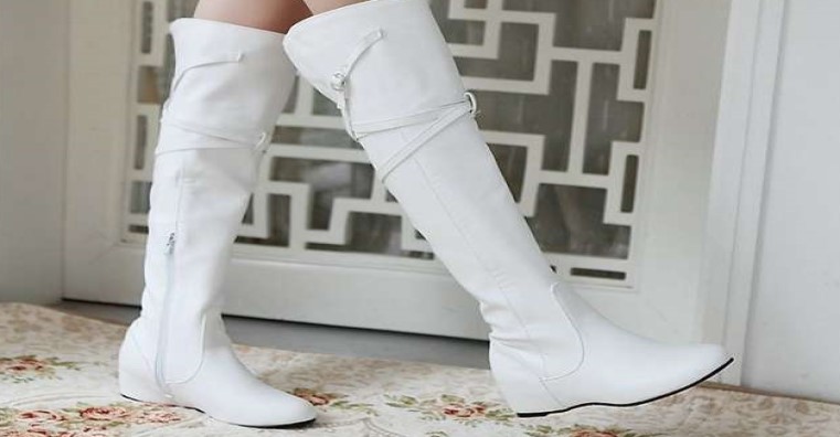 Buy high knee boots Types + Price - Arad Branding