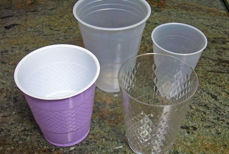 Polycarbonate drinking glasses