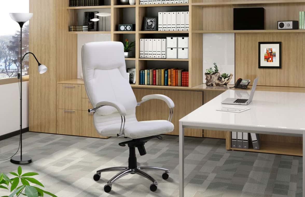 Plastic office chair velvet