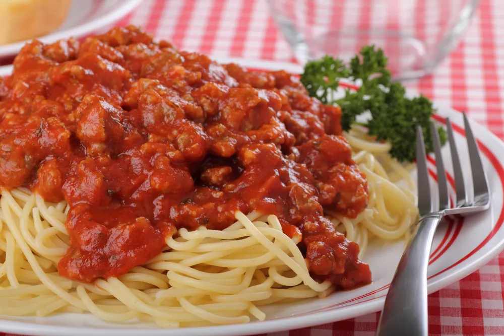 fresh tomatoes spaghetti sauce