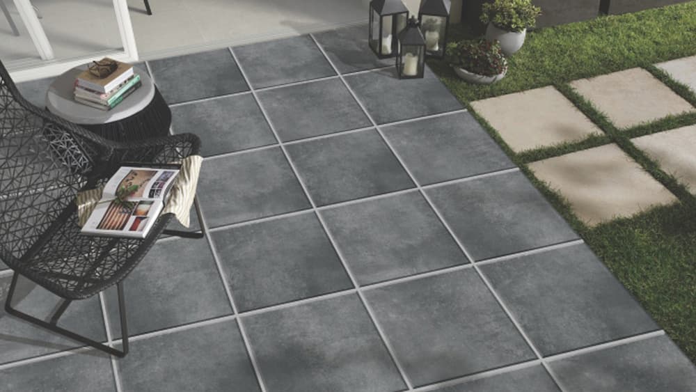 Anti slip coating for ceramic floor tiles