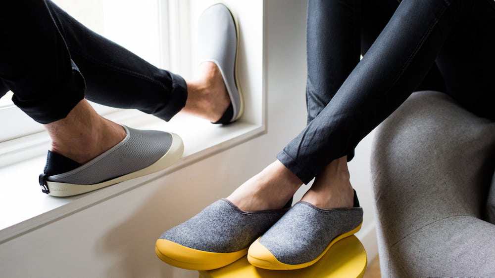 Branded slippers for men